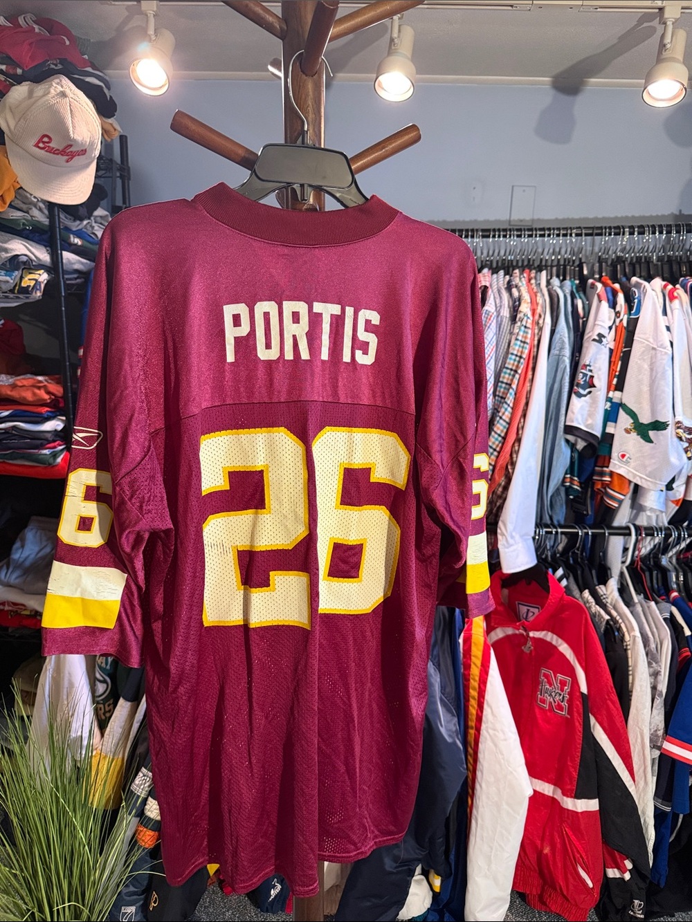 Vintage Washington Redskins Reebok Jersey - Clinton Portis